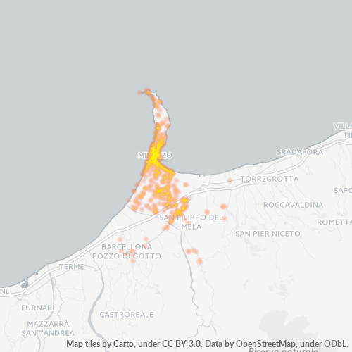 Mappa di calore per cap 98057