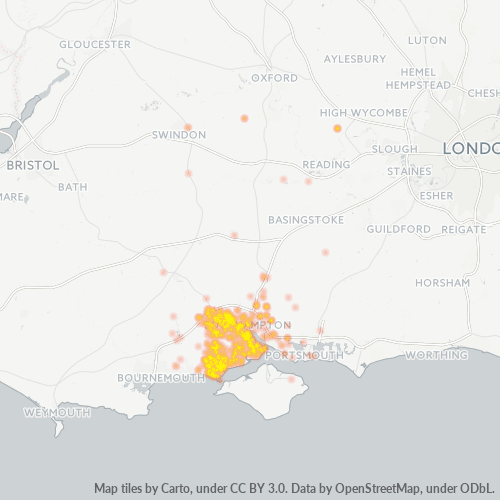 SO4 Business Density Heatmap
