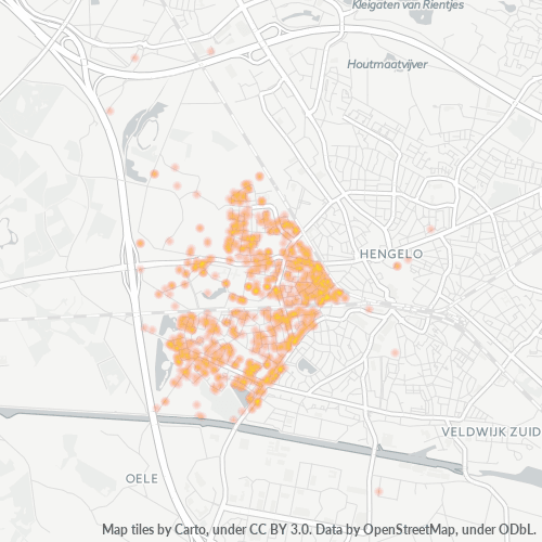 7555 Heatmap Bedrijfsdichtheid