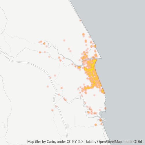 23000 Heatmap Ketumpatan Perniagaan