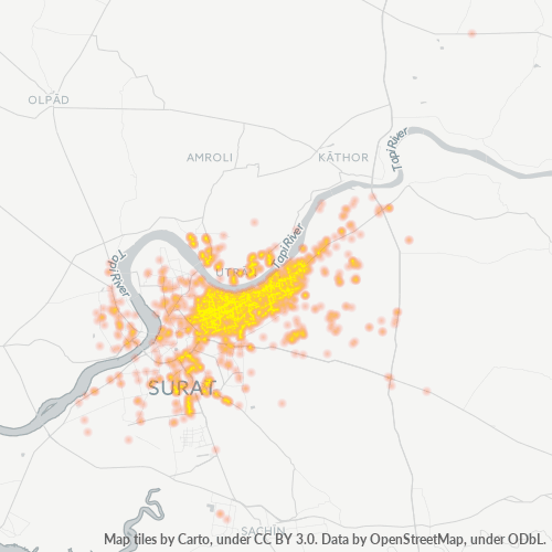 395006 Business Density Heatmap