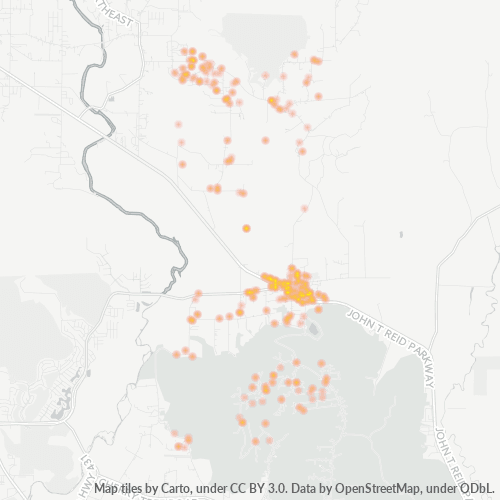 35748 Business Density Heatmap