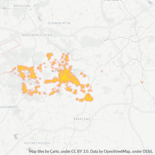 41844 Standortdichte-Heatmap