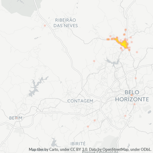 31610-000 Heatmap de Densidade da Empresa
