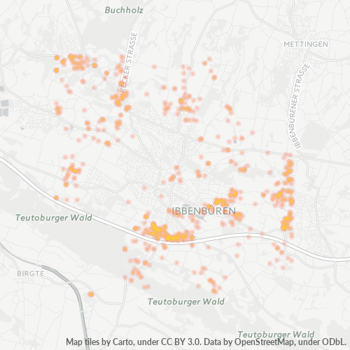 49479 Standortdichte-Heatmap