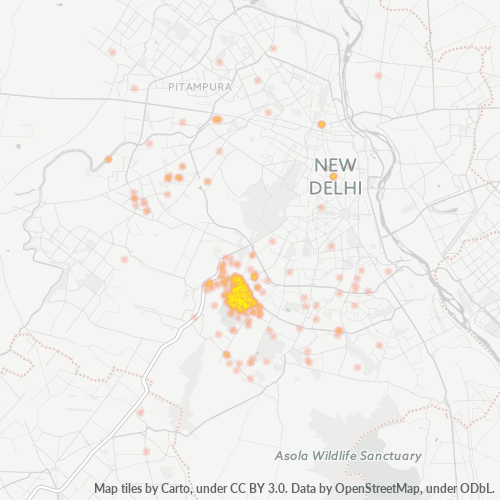 110057 Business Density Heatmap