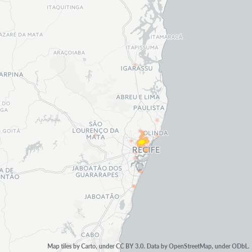 52041-000 Heatmap de Densidade da Empresa