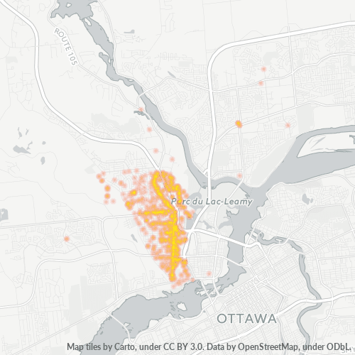 J8Y Business Density Heatmap