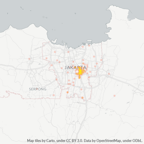 13330 Peta Panas Densitas Bisnis