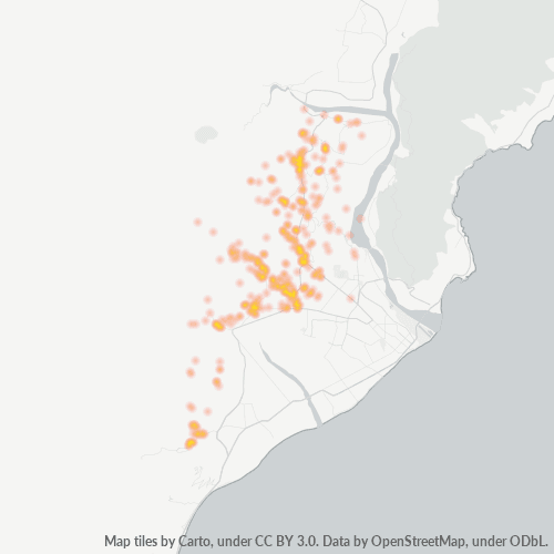 954 商業密度熱圖