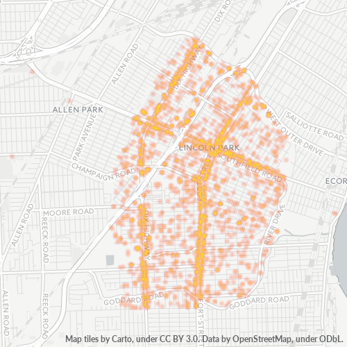 48146 Business Density Heatmap