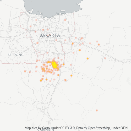 16452 Peta Panas Densitas Bisnis