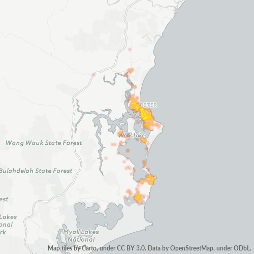 2428 Business Density Heatmap