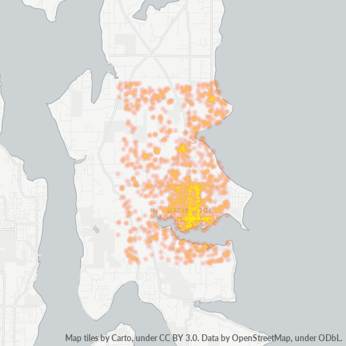98110 Business Density Heatmap