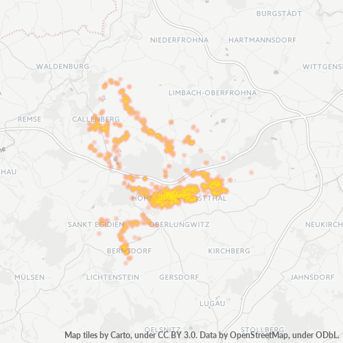 09337 Standortdichte-Heatmap