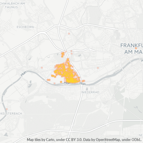 Heatmap für plz 65933