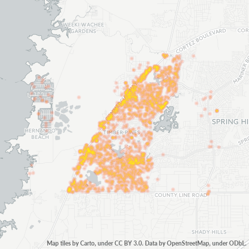 34606 Business Density Heatmap