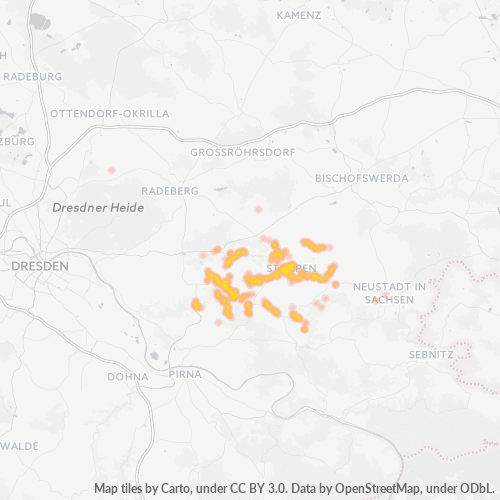 01833 Standortdichte-Heatmap