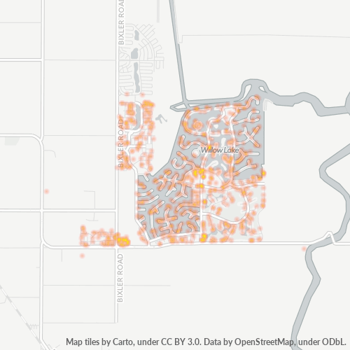 94505 Business Density Heatmap