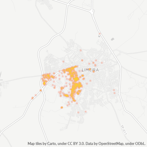 13482-000 Heatmap de Densidade da Empresa