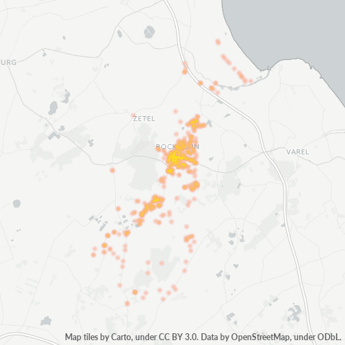 Heatmap für plz 26345