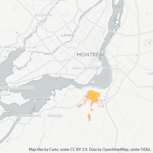 J5A Business Density Heatmap
