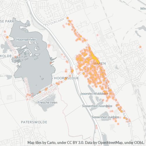9752 Heatmap Bedrijfsdichtheid