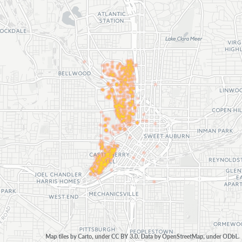 30313 Business Density Heatmap