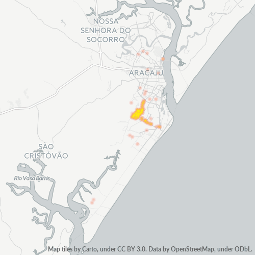 49042-000 Mapa de calor de densidad empresarial