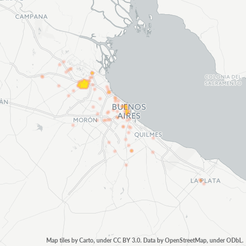 1611 Heatmap de Densidade da Empresa