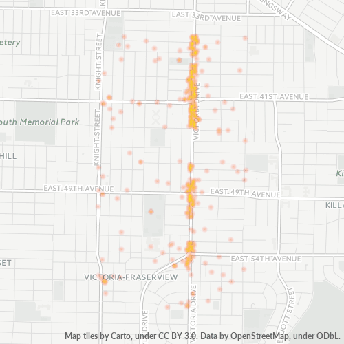V5P Business Density Heatmap
