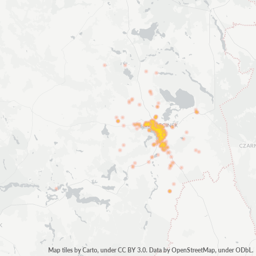 78-400 Mapa intensywności działalności gospodarczej