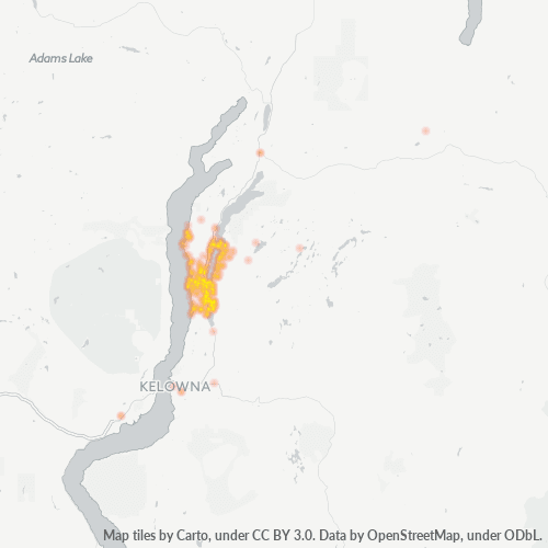 V4V Business Density Heatmap