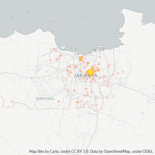 13120 Peta Panas Densitas Bisnis