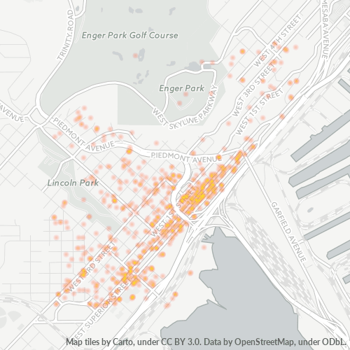 55806 Business Density Heatmap