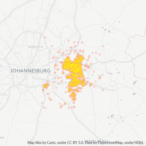 1459 Hittekaart vir Besigheidsdigtheid