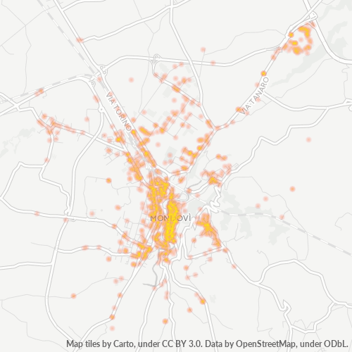 Mappa di calore per cap 12084