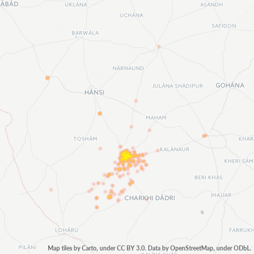 127021 Business Density Heatmap