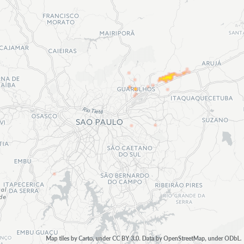 07170-000 Heatmap de Densidade da Empresa