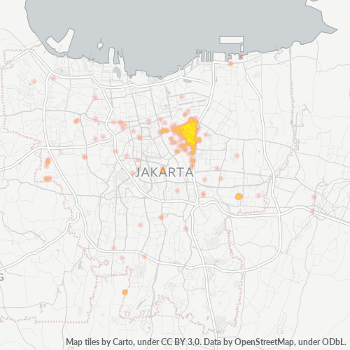 10510 Peta Panas Densitas Bisnis