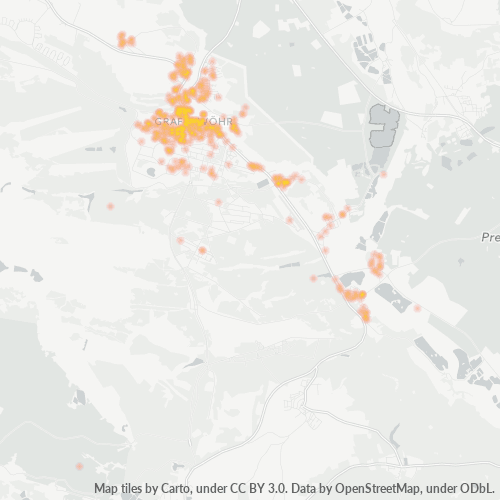 Heatmap für plz 92655