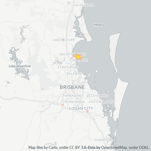 4021 Business Density Heatmap