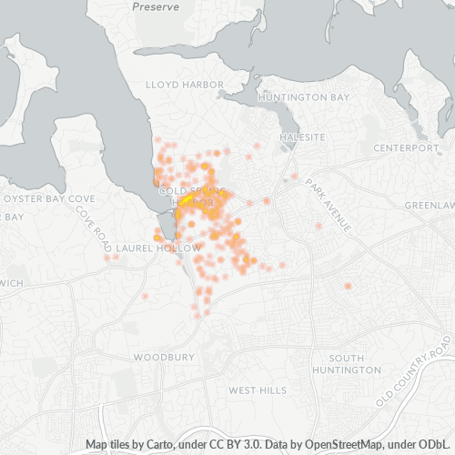 11724 Business Density Heatmap