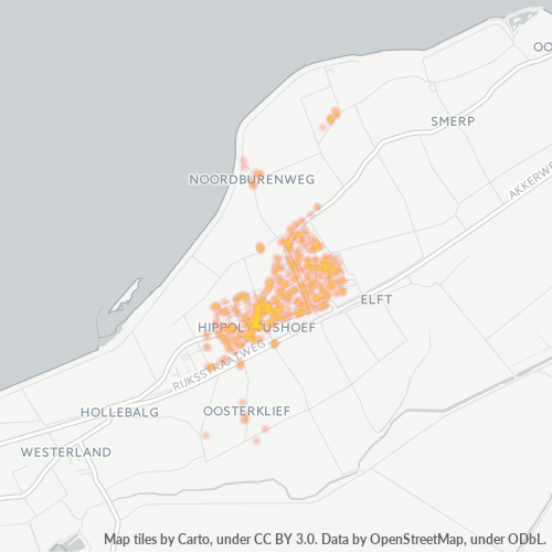 1777 Heatmap Bedrijfsdichtheid