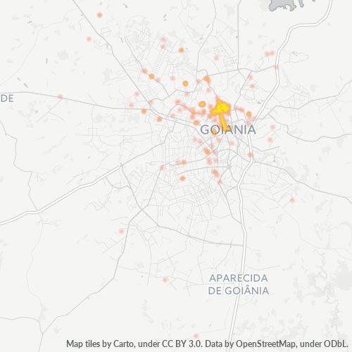 74063-000 Heatmap de Densidade da Empresa