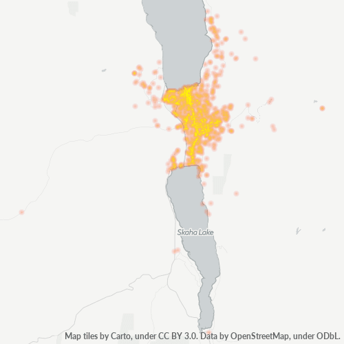 V2A Business Density Heatmap