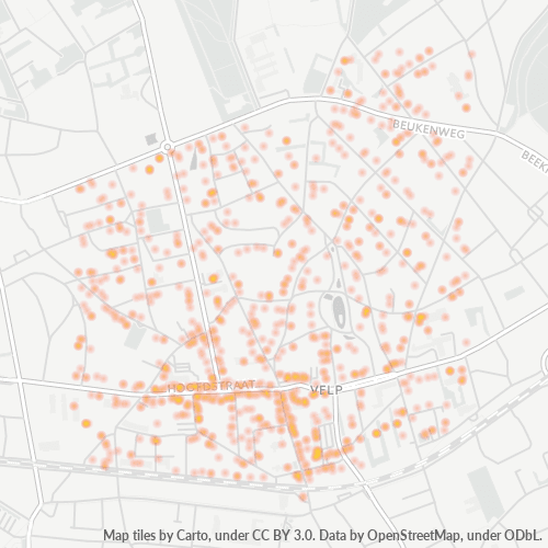 6881 Heatmap Bedrijfsdichtheid