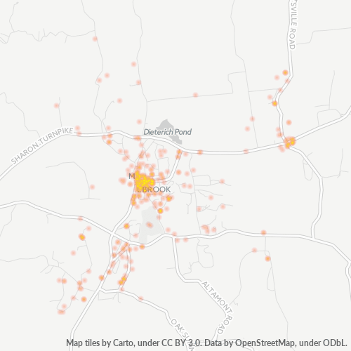 12545 Business Density Heatmap