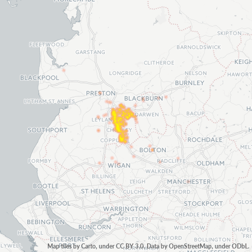 PR6 Business Density Heatmap