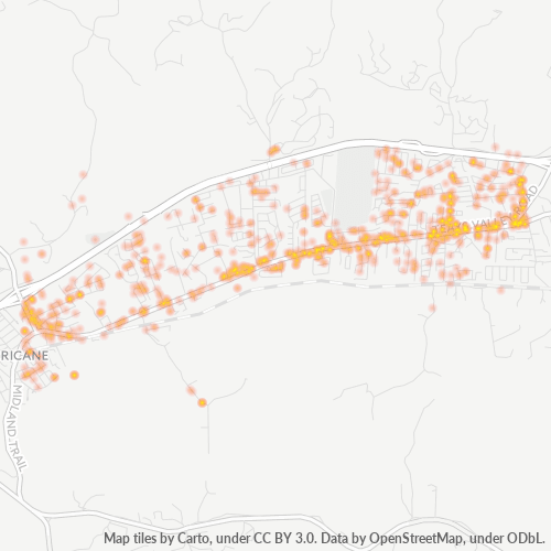 25526 Business Density Heatmap